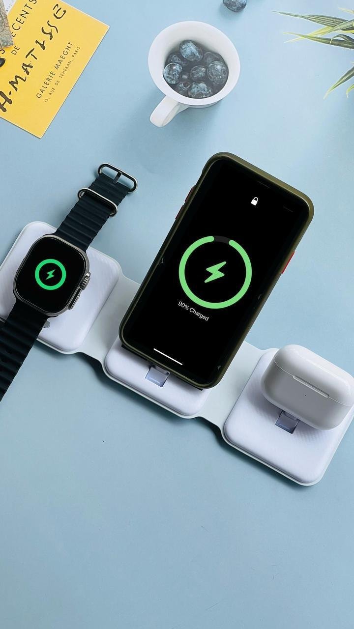 Apple - MagSafe Trio Charger Gallery