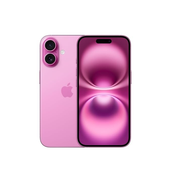 Apple iPhone 16 128 GB: 5G Mobile Phone with Camera Control, A18 Chip and a Big Boost in Battery Life. Works with AirPods; Black Gallery