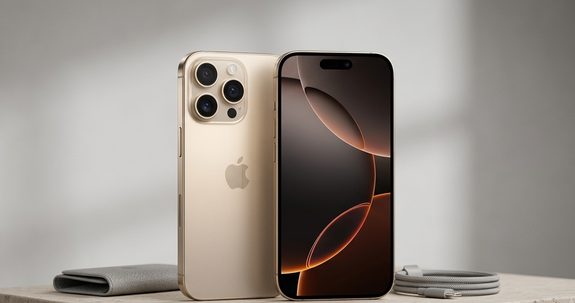Apple iPhone 16 Pro Max ( 512GB , Desert Titanium) Hover