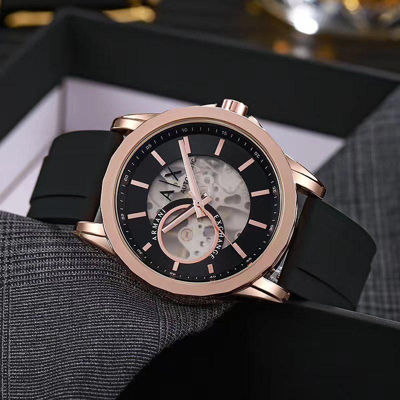 Armani Exchange Automatic Skeleton Sports Watch Gallery