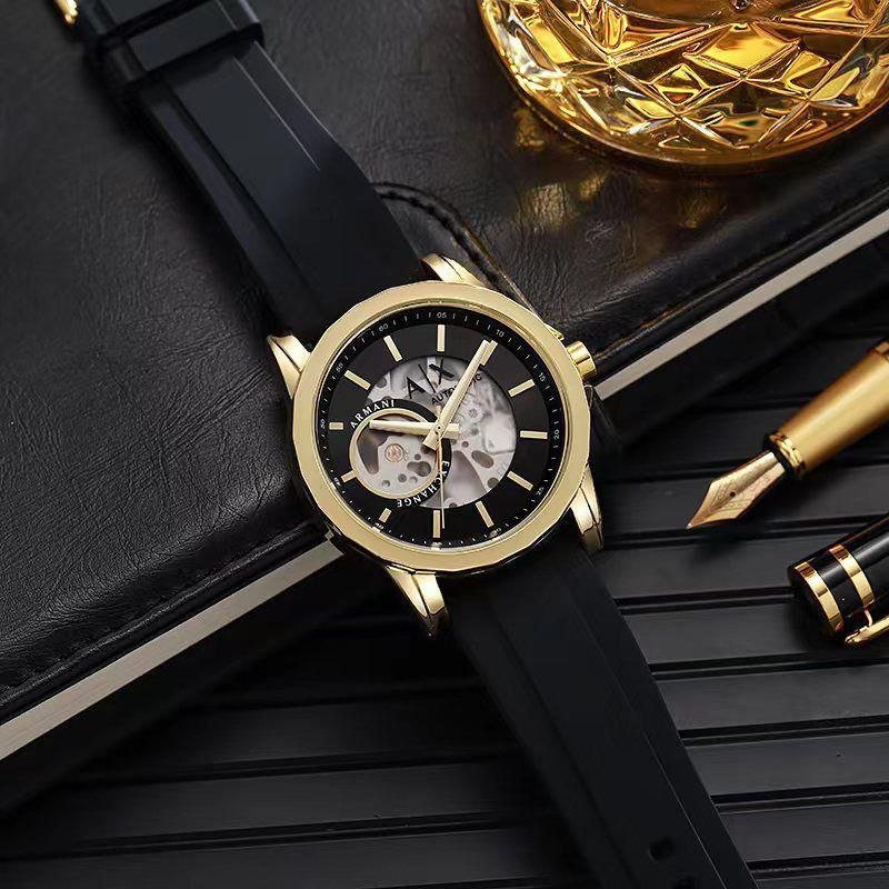 Armani Exchange Automatic Skeleton Sports Watch Gallery