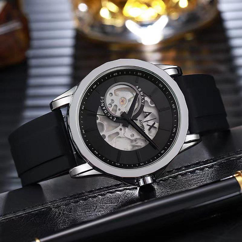 Armani Exchange Automatic Skeleton Sports Watch Gallery