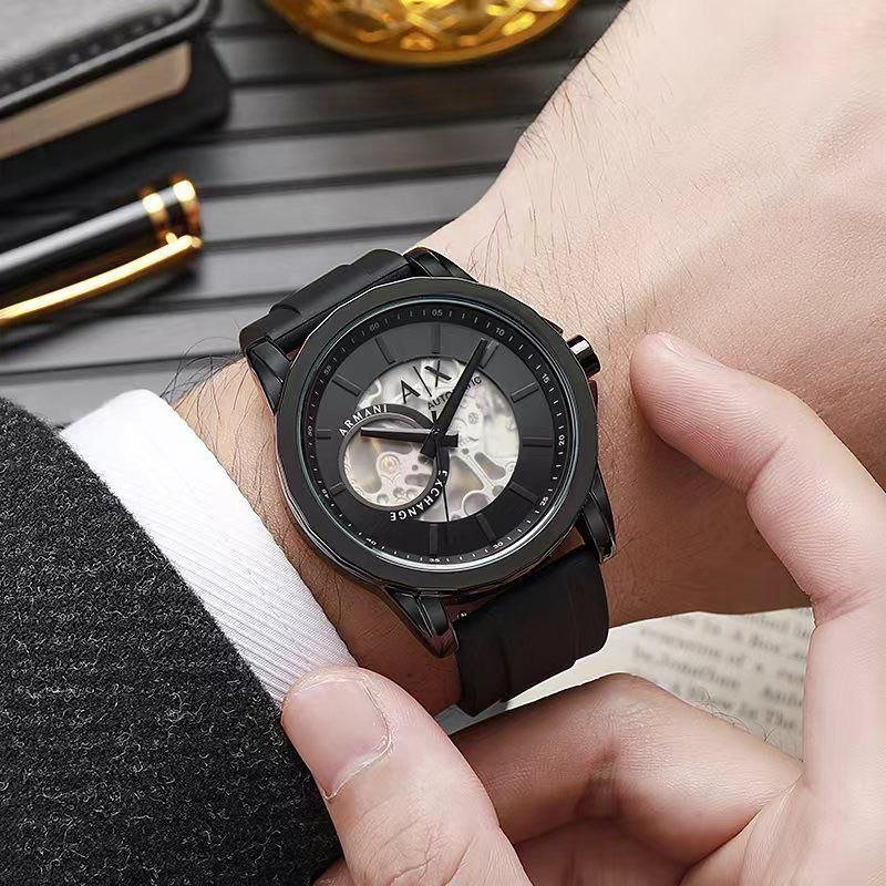 Armani Exchange Automatic Skeleton Sports Watch Gallery
