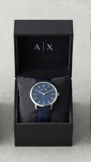 Armani Exchange (A|X) Slim Leather Casual Watch Collection Gallery