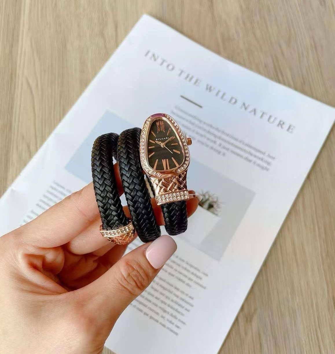 BVLGARI Serpenti Scaglie / Wrap-Around Women's Luxury Watch (Master Copy/Replica Edition) Gallery