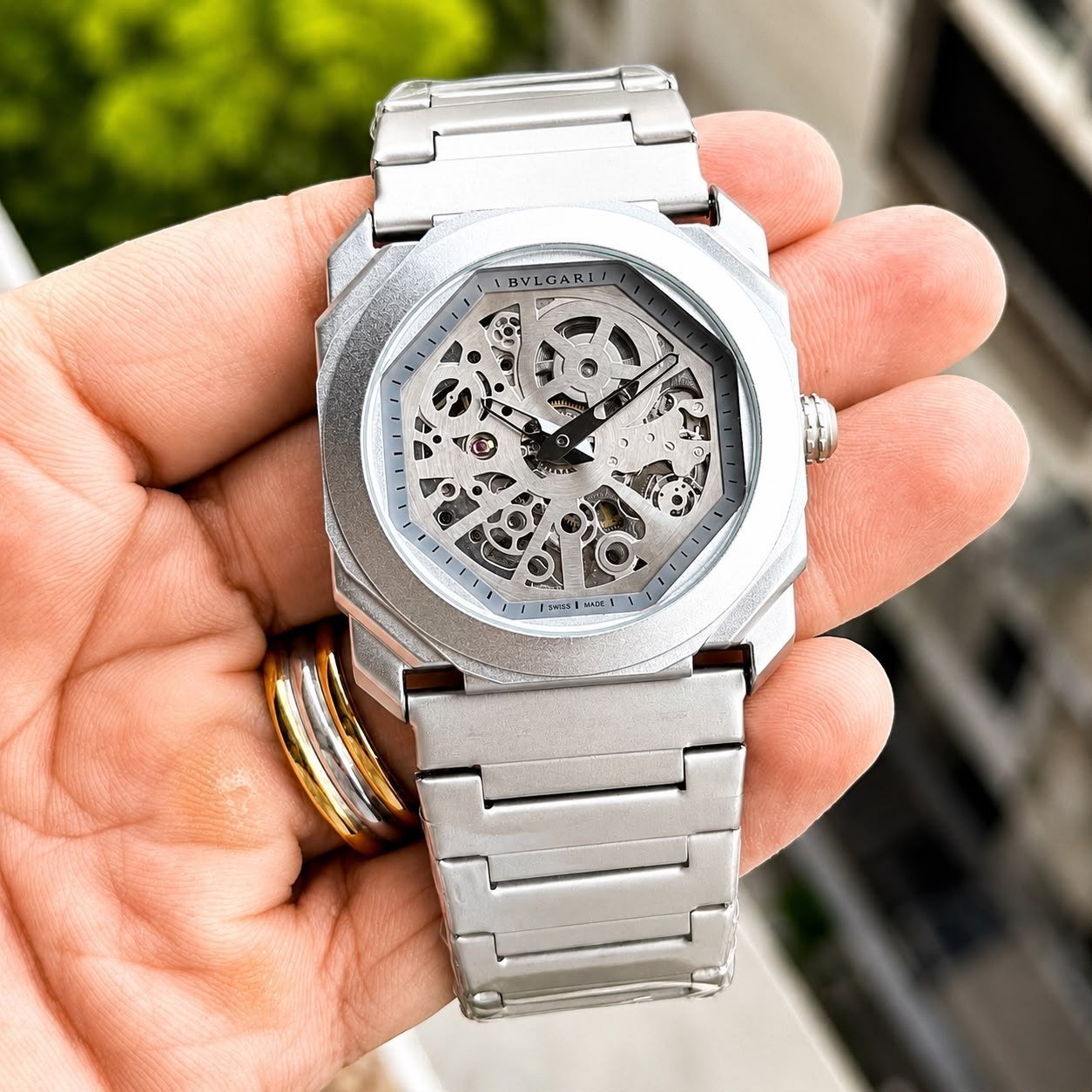 Bulgari Octo Finissimo Skeleton Titanium Watch Gallery