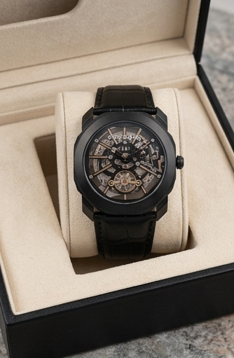 Bulgari Octo Finissimo Skeleton Automatic Watch Hover