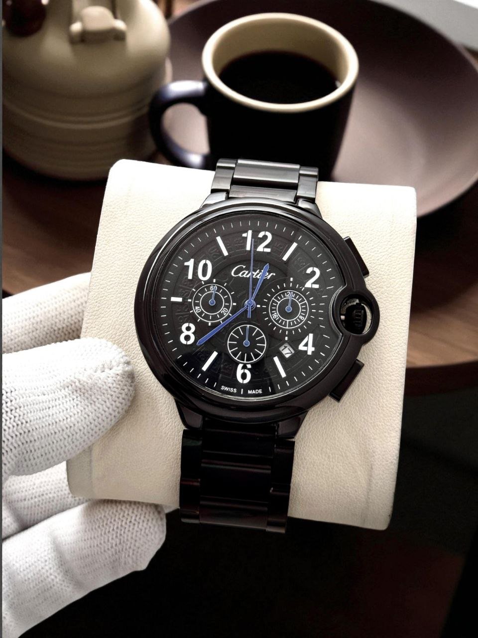 Cartier-Inspired Custom Chronograph Fashion Watch (Master Copy/Replica Design) Gallery