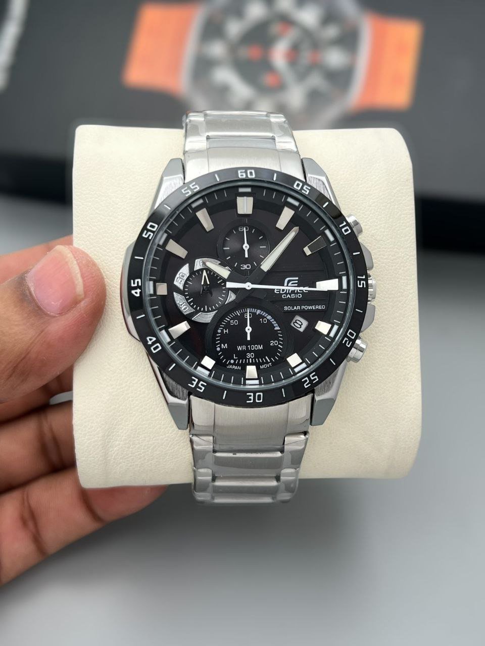Casio Edifice Solar Powered Chronograph Gallery