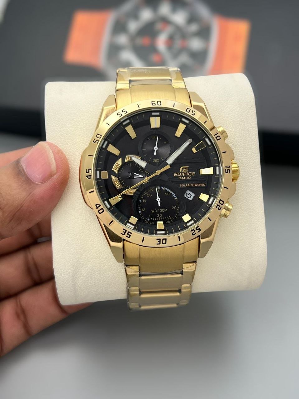 Casio Edifice Solar Powered Chronograph Gallery
