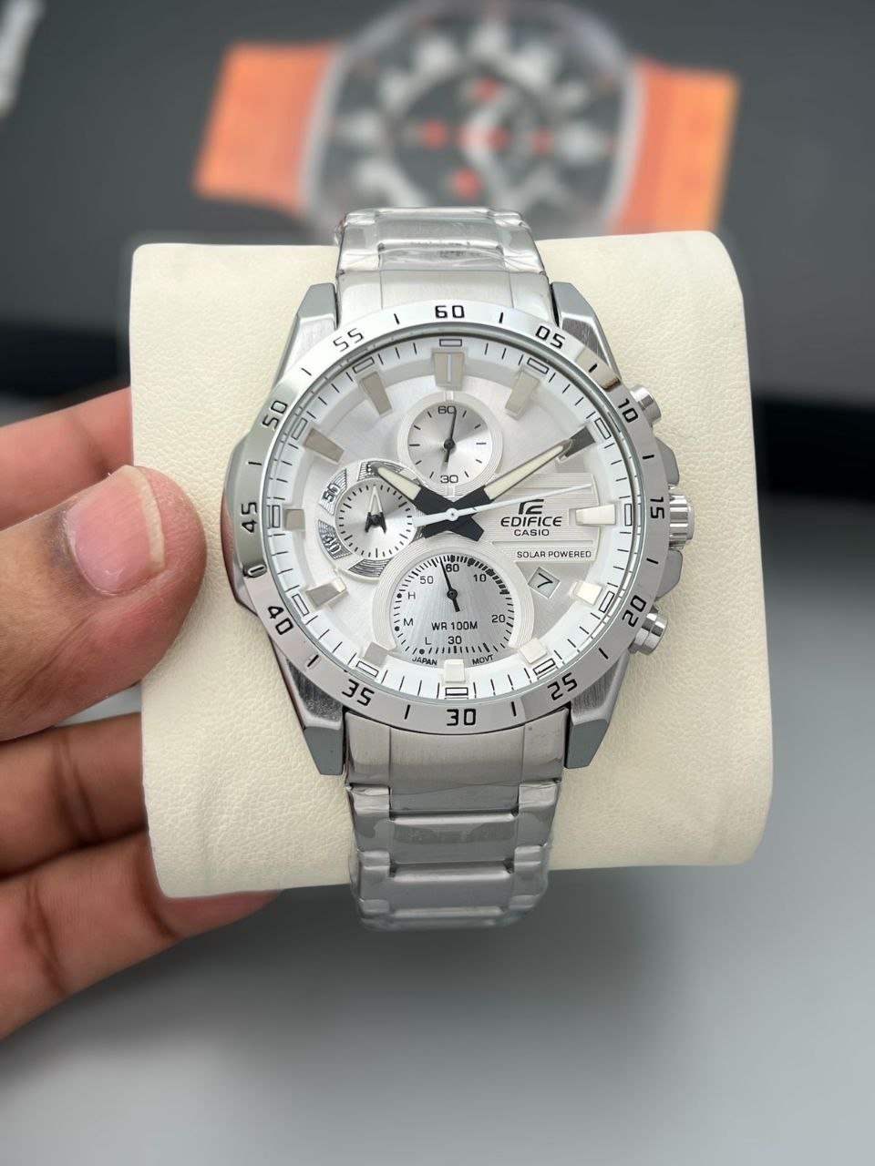 Casio Edifice Solar Powered Chronograph Gallery
