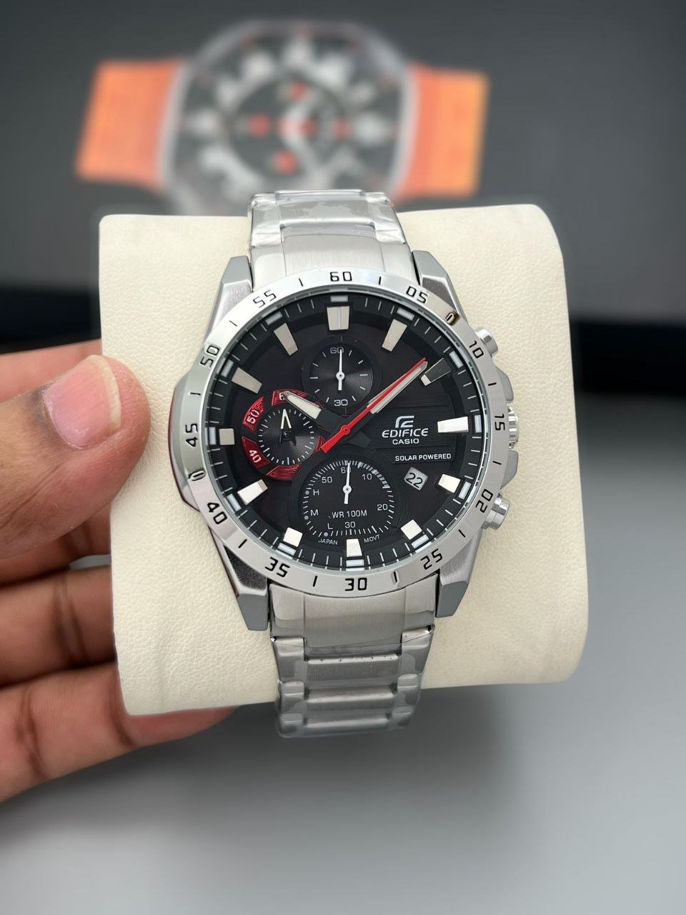 Casio Edifice Solar Powered Chronograph Gallery