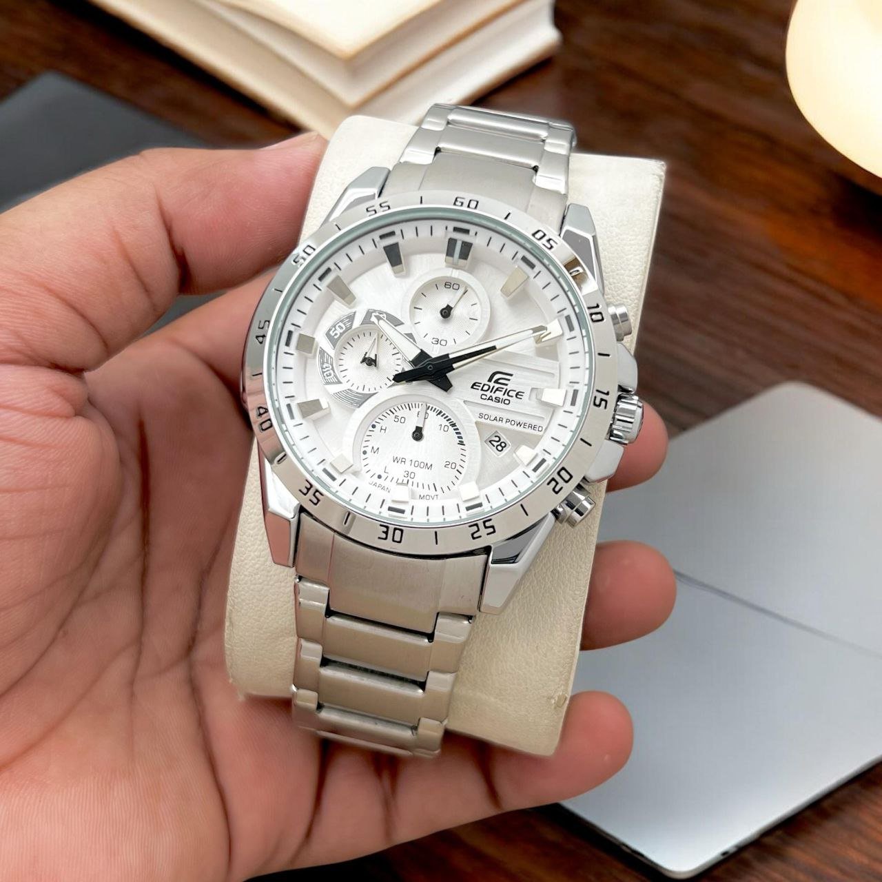 Casio Edifice Solar Powered Chronograph Gallery