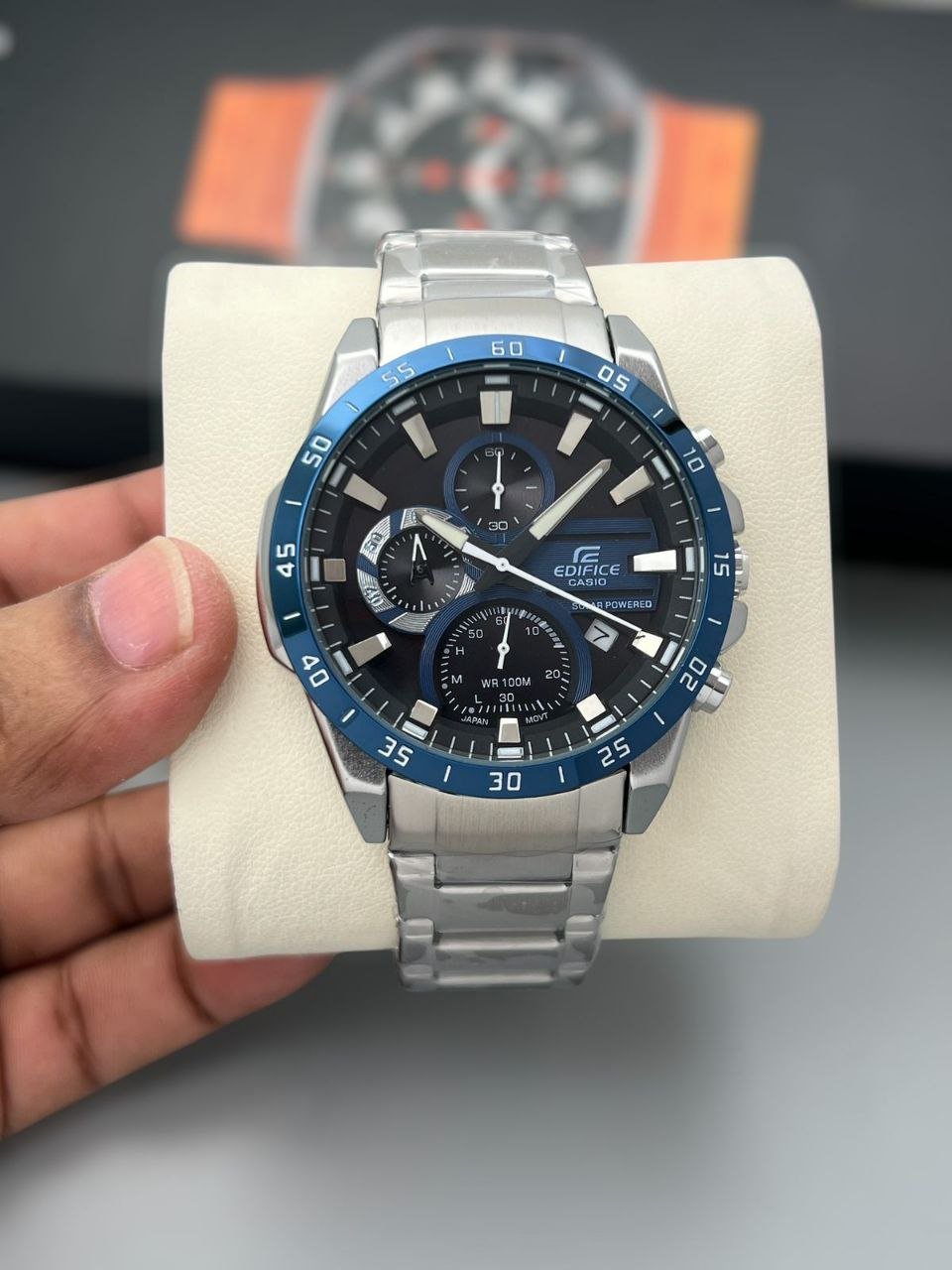 Casio Edifice Solar Powered Chronograph Gallery