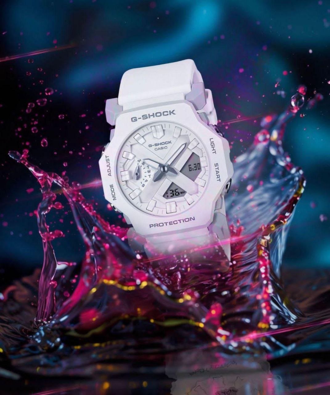Casio G-Shock GA-2300 — All-White Resin Analog-Digital Streetwear Edition (Model Reference: GA-2300-7ADR / GA2300 Series) Gallery