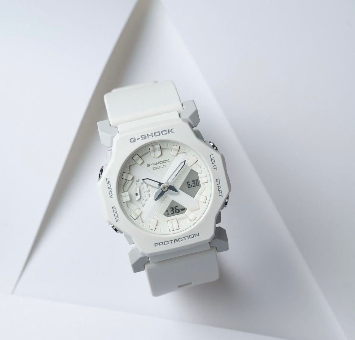Casio G-Shock GA-2300 — All-White Resin Analog-Digital Streetwear Edition (Model Reference: GA-2300-7ADR / GA2300 Series) Gallery