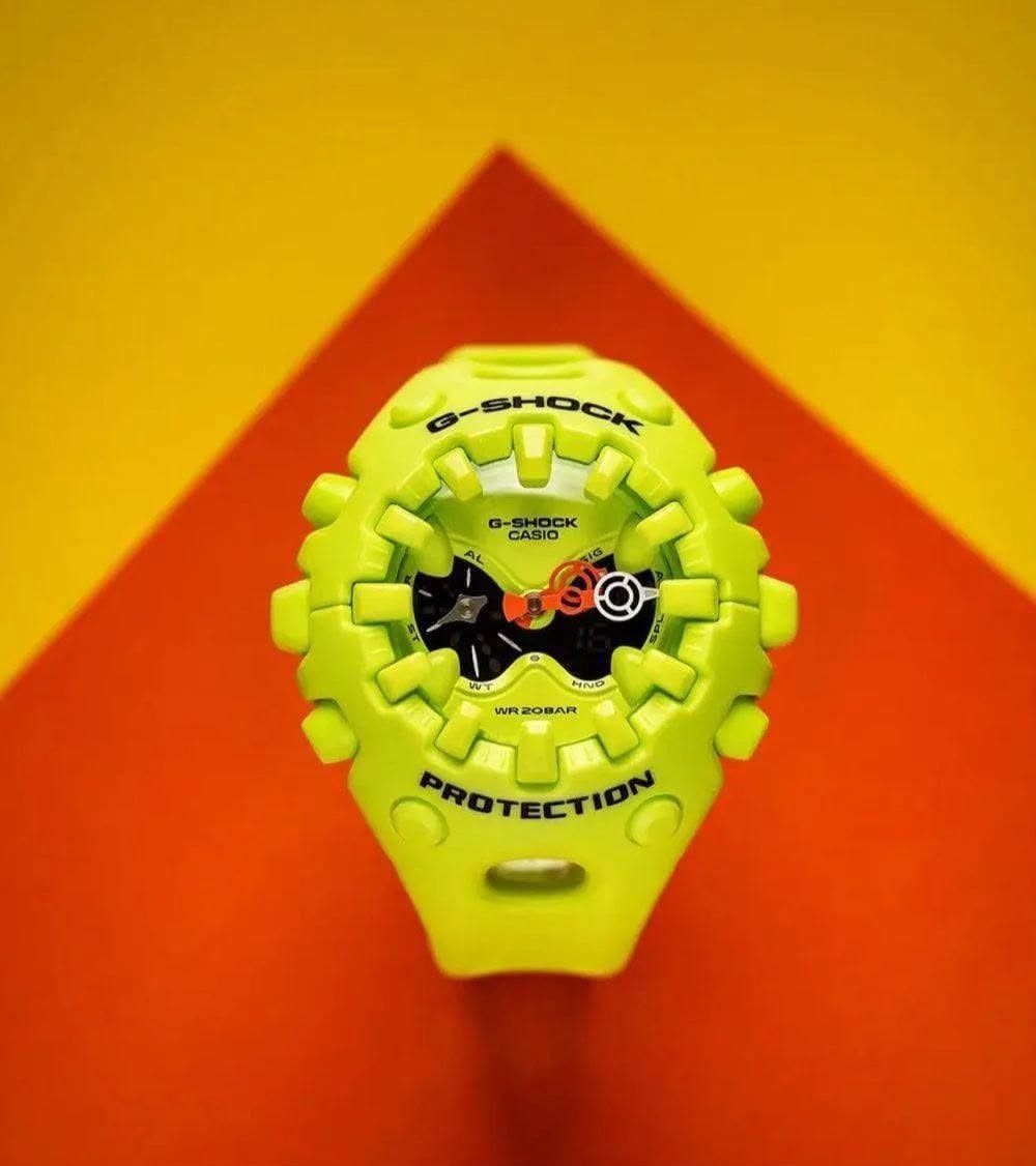 Casio G-Shock Neon Yellow Analog-Digital Watch Hover
