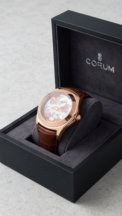 Corum Automatic Skeleton Leather Strap Luxury Watch (Master Copy/Replica Edition) Gallery
