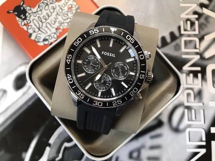Fossil Bannon Multifunction Black Dial Men's Watch Gallery