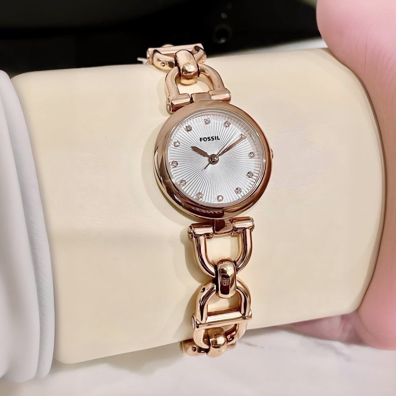 Fossil Carlie Mini / Tillie Rose Gold-Tone Women's Watch Gallery