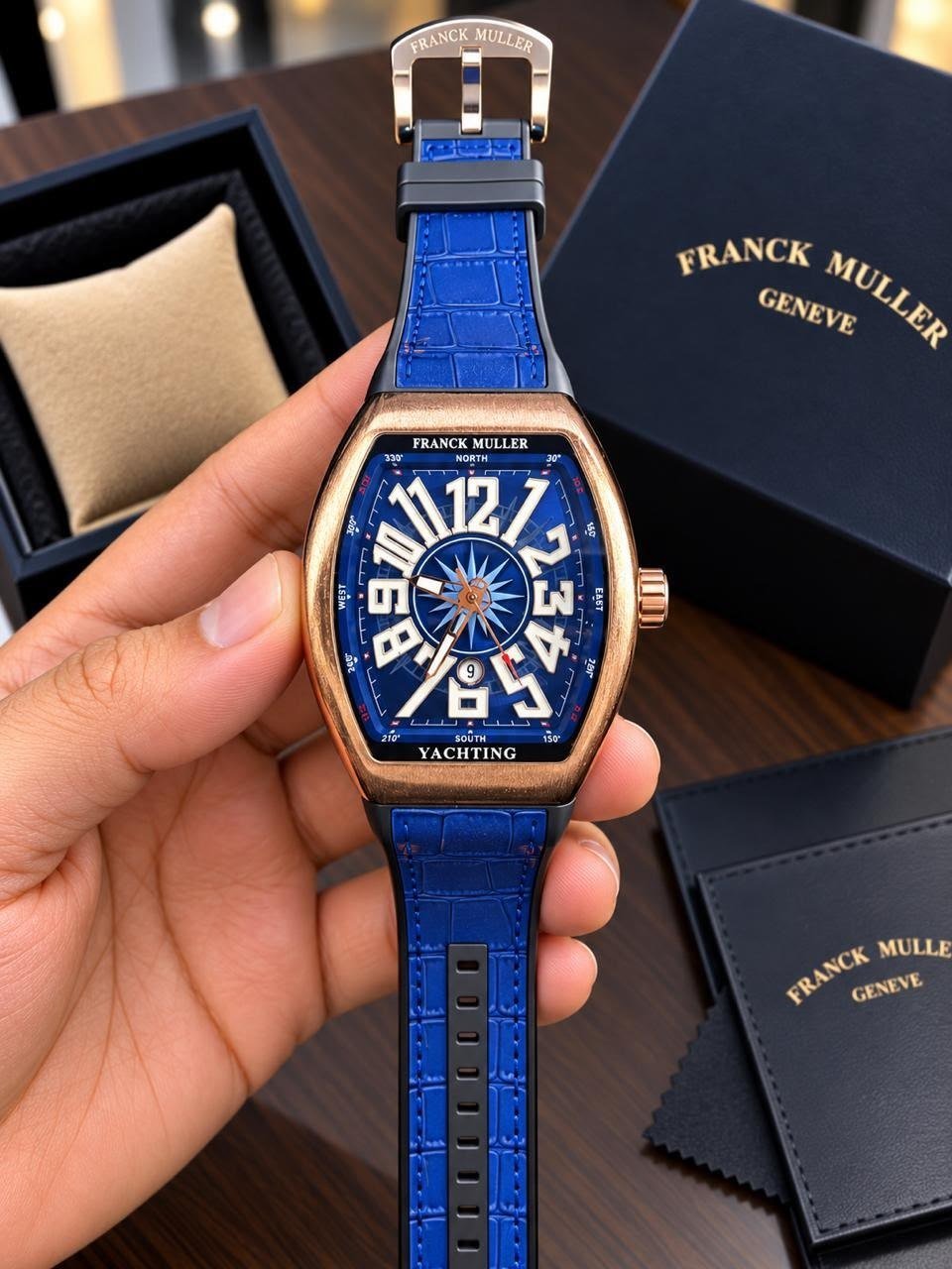 Franck Muller Vanguard Yachting Automatic V45 SC DT Watch Gallery