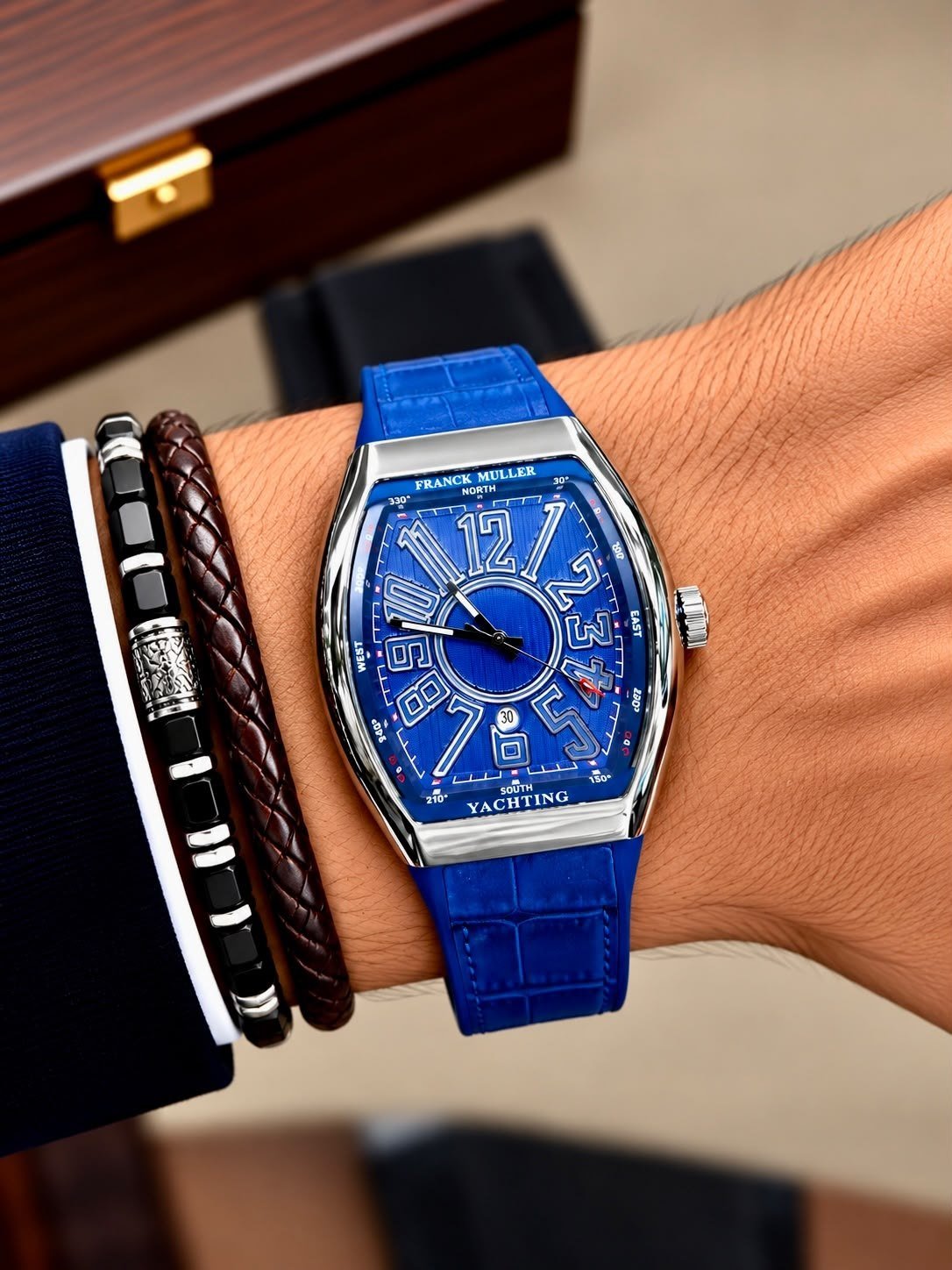 Franck Muller Vanguard Yachting Automatic Watch Collection (Master Copy/Replica or Original Variant) Gallery