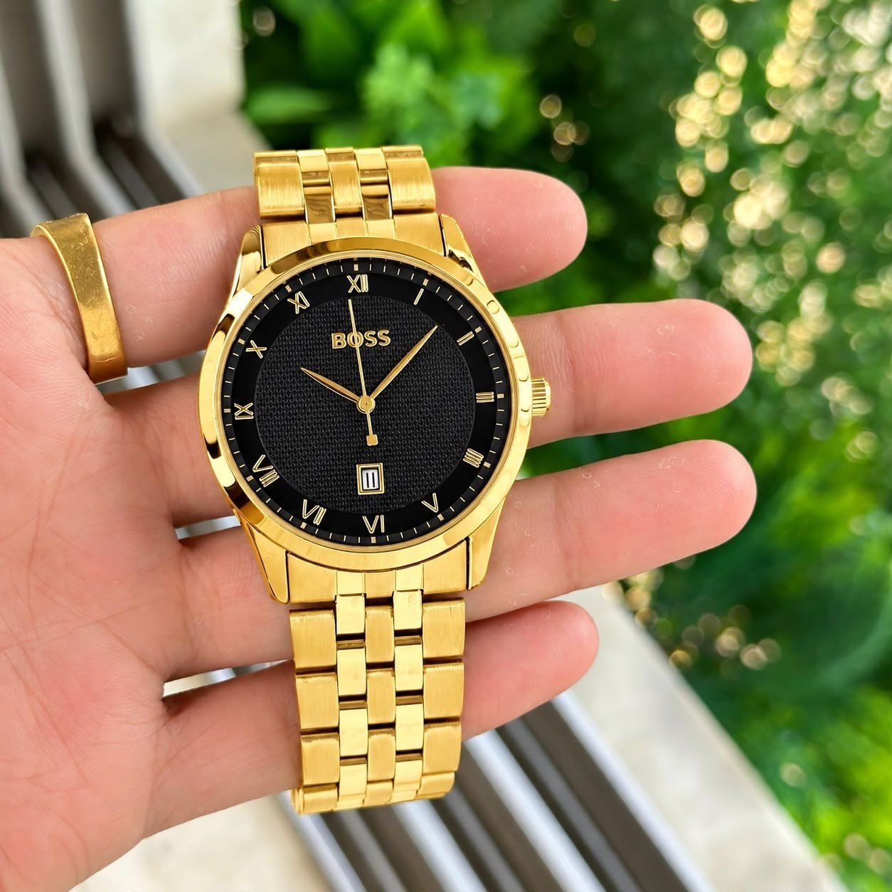 HUGO BOSS / BOSS Master & Langford Roman Numeral Dress Watch Gallery