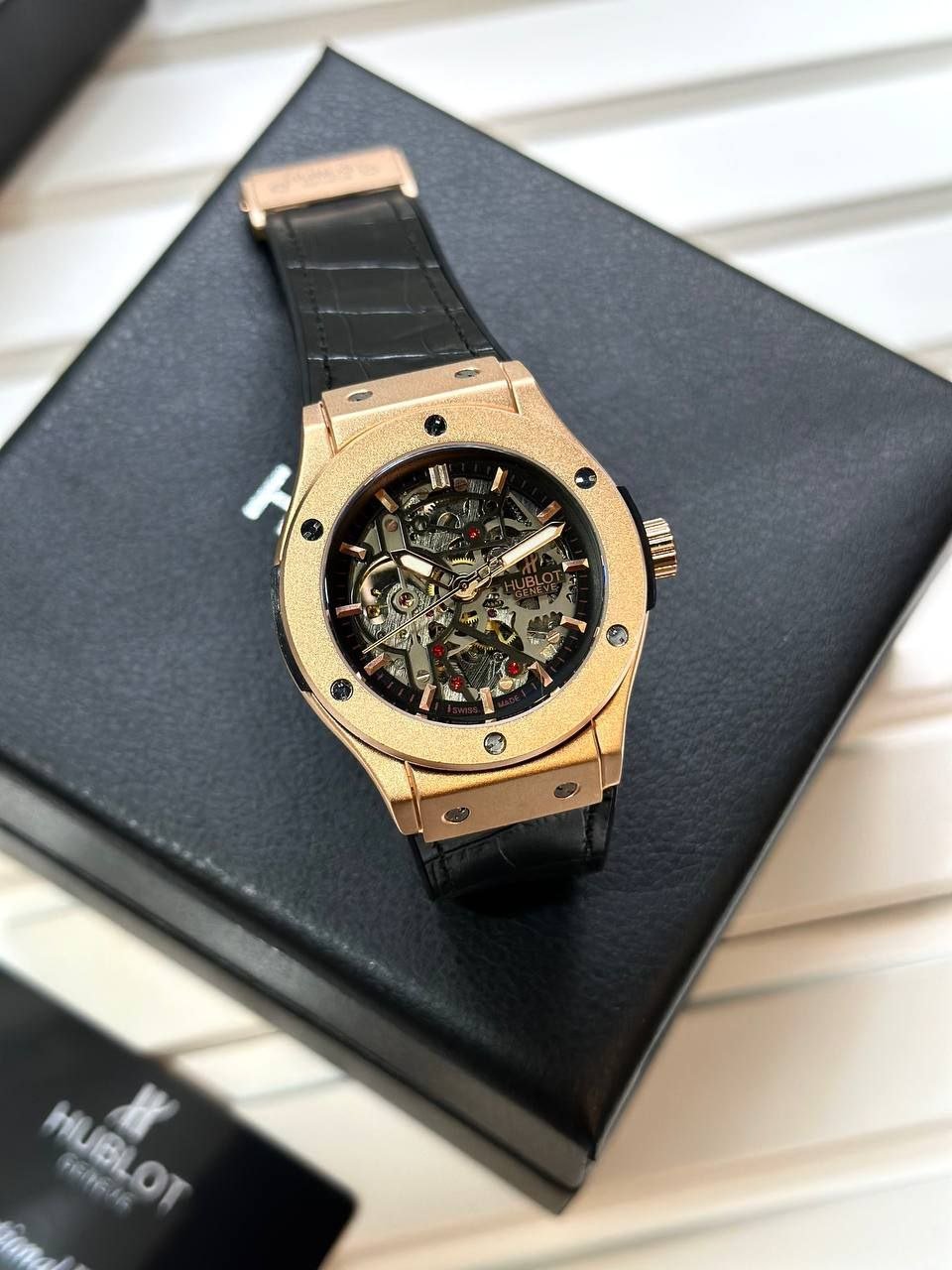 Hublot Classic Fusion Aerofusion King Gold Skeleton Watch Gallery