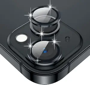 Iphone 14 / 14 Plus Camera Lens Protector Black Hover