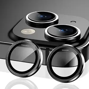Iphone 15 Camera Lens Protector Black Hover