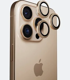 Iphone 16 Pro Camera Lens Protector Desert Gold Hover