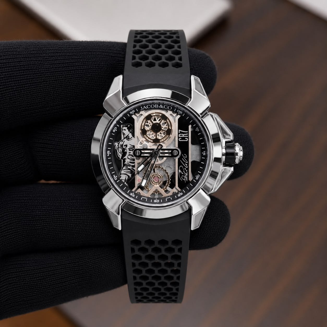 Jacob & Co. x CR7 Epic X Luxury Mechanical Watch Gallery