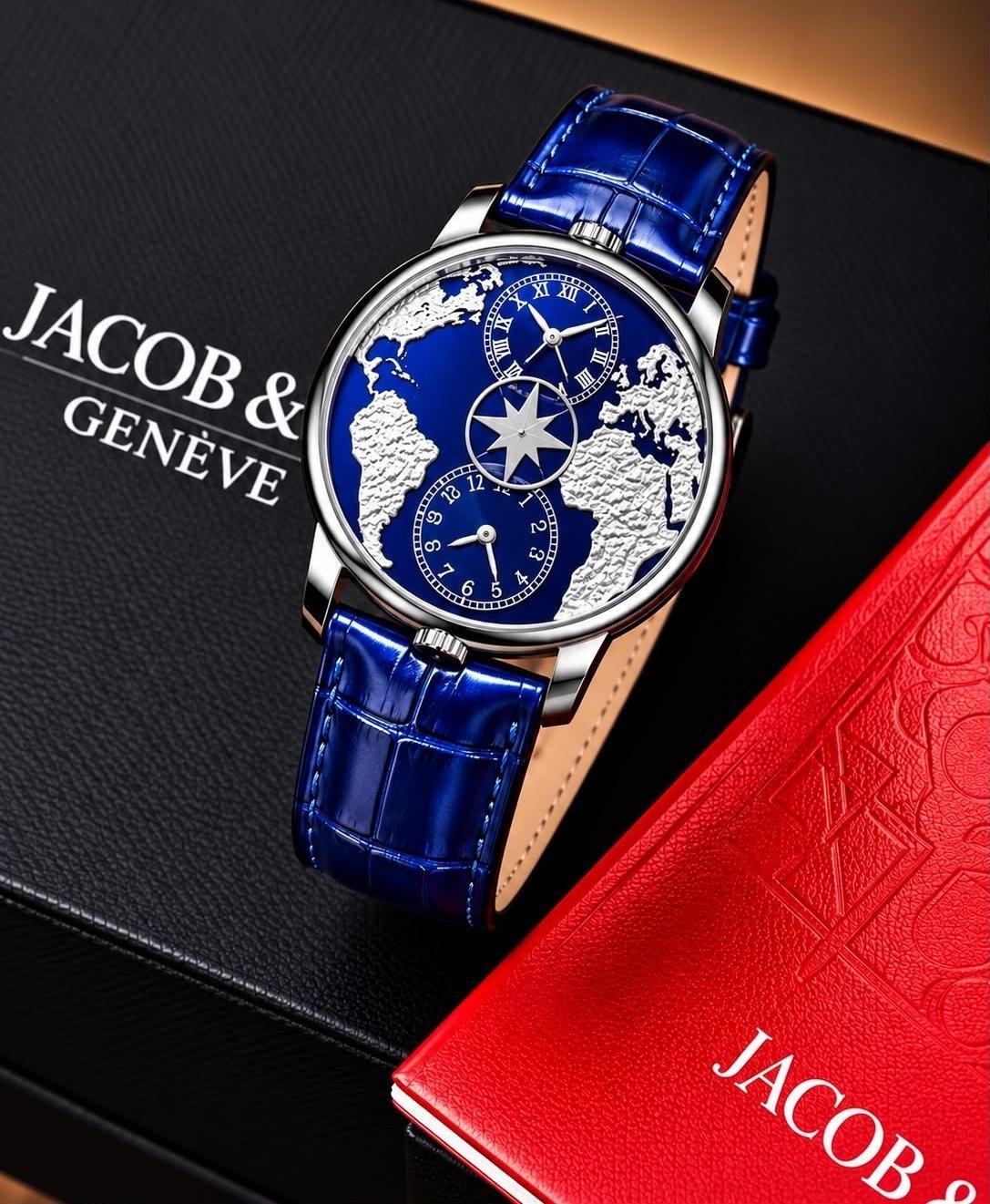 Jacob & Co. "The World Is Yours" Dual Time Zone Collection Gallery