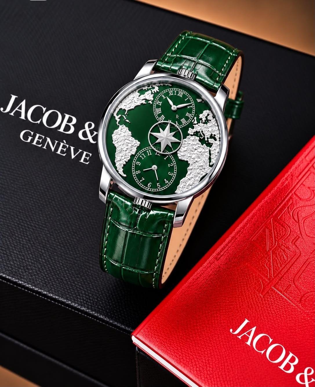 Jacob & Co. "The World Is Yours" Dual Time Zone Collection Gallery
