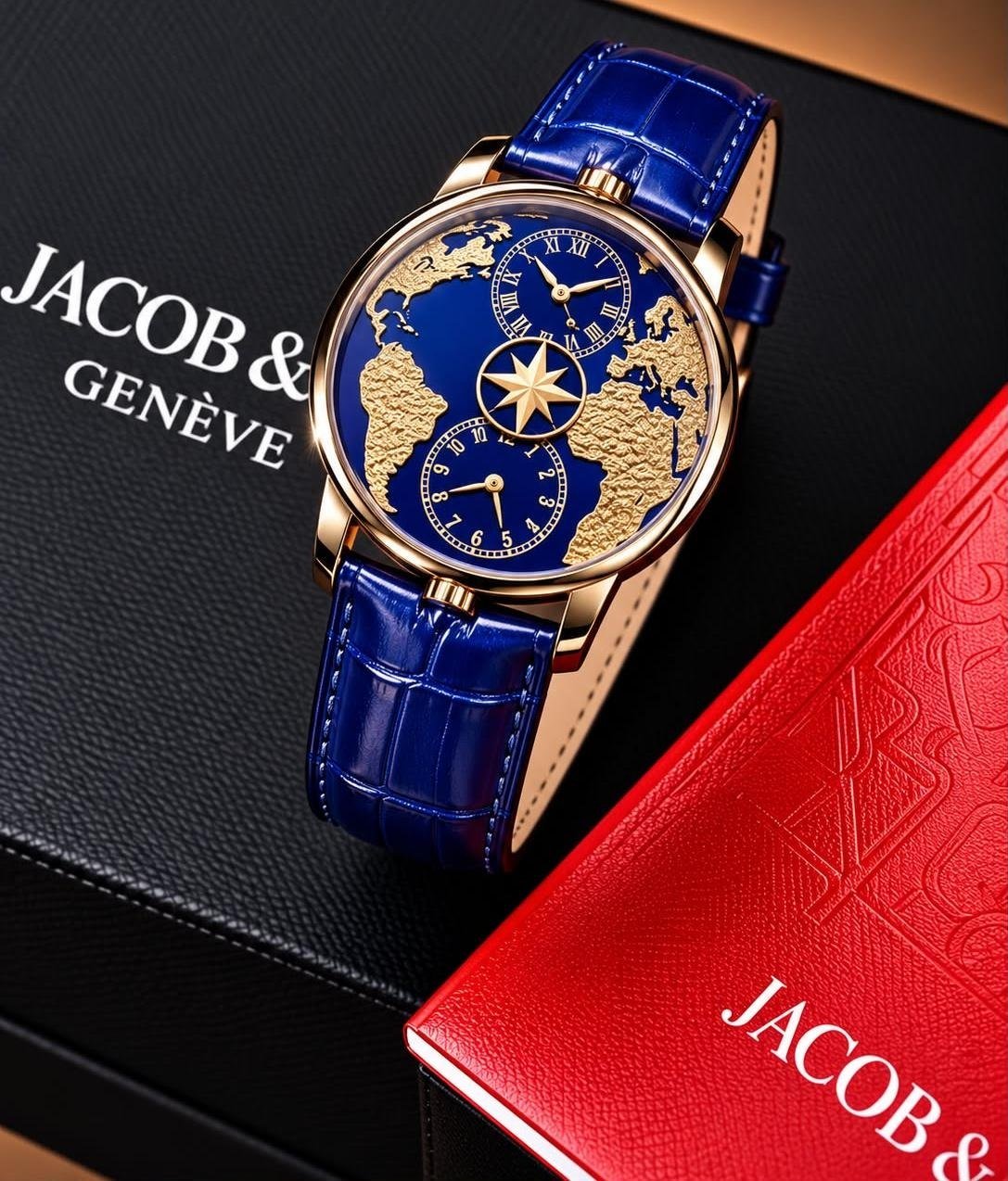 Jacob & Co. "The World Is Yours" Dual Time Zone Collection Gallery