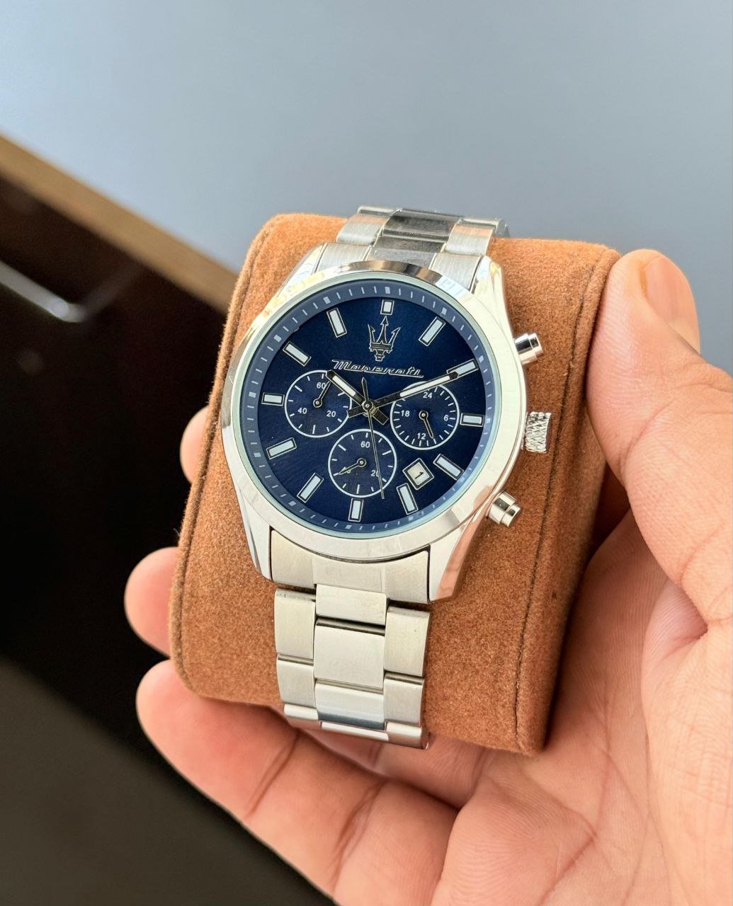 Maserati Men's Chronograph Stainless Steel Watch Hover