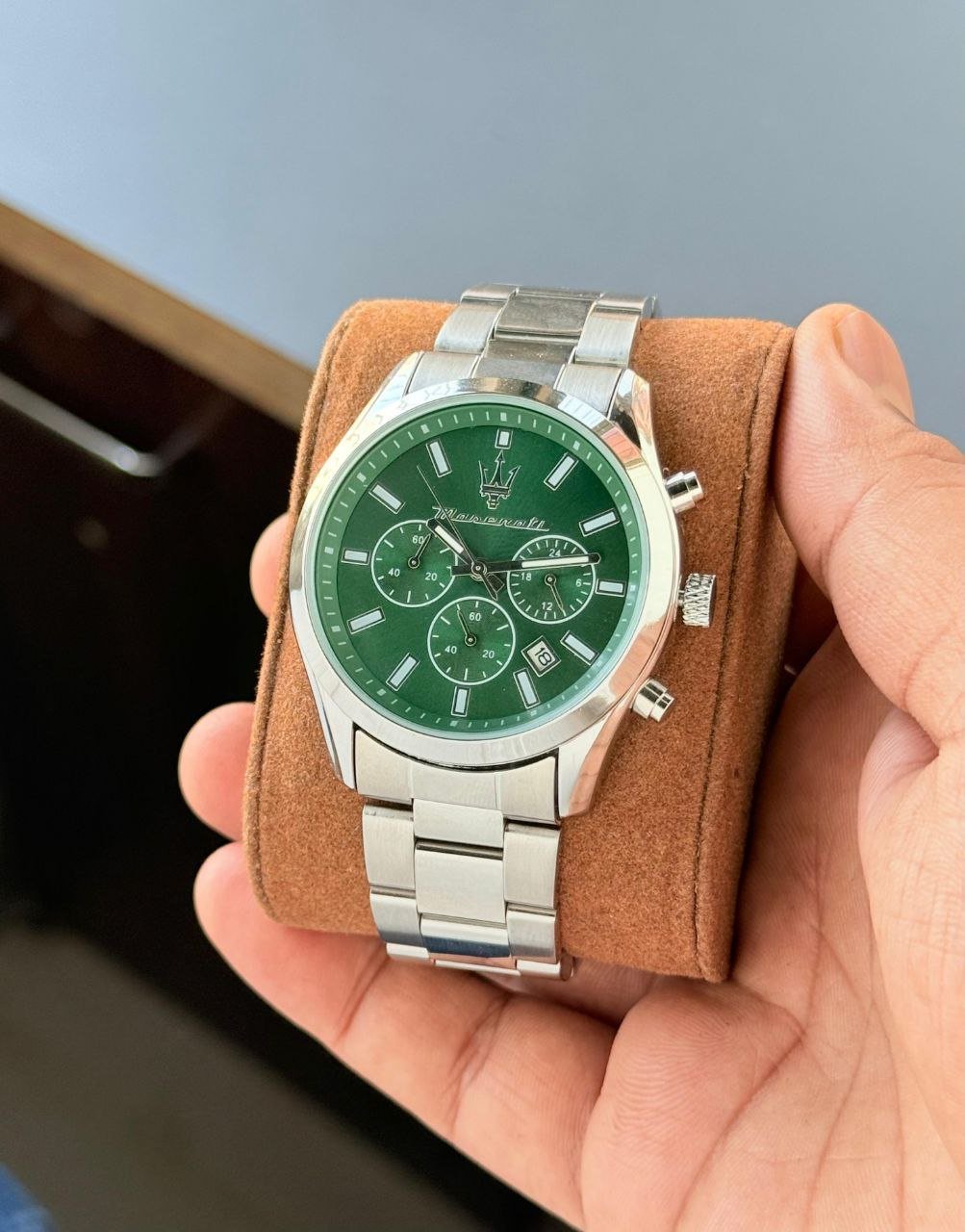 Maserati Men's Chronograph Stainless Steel Watch Gallery