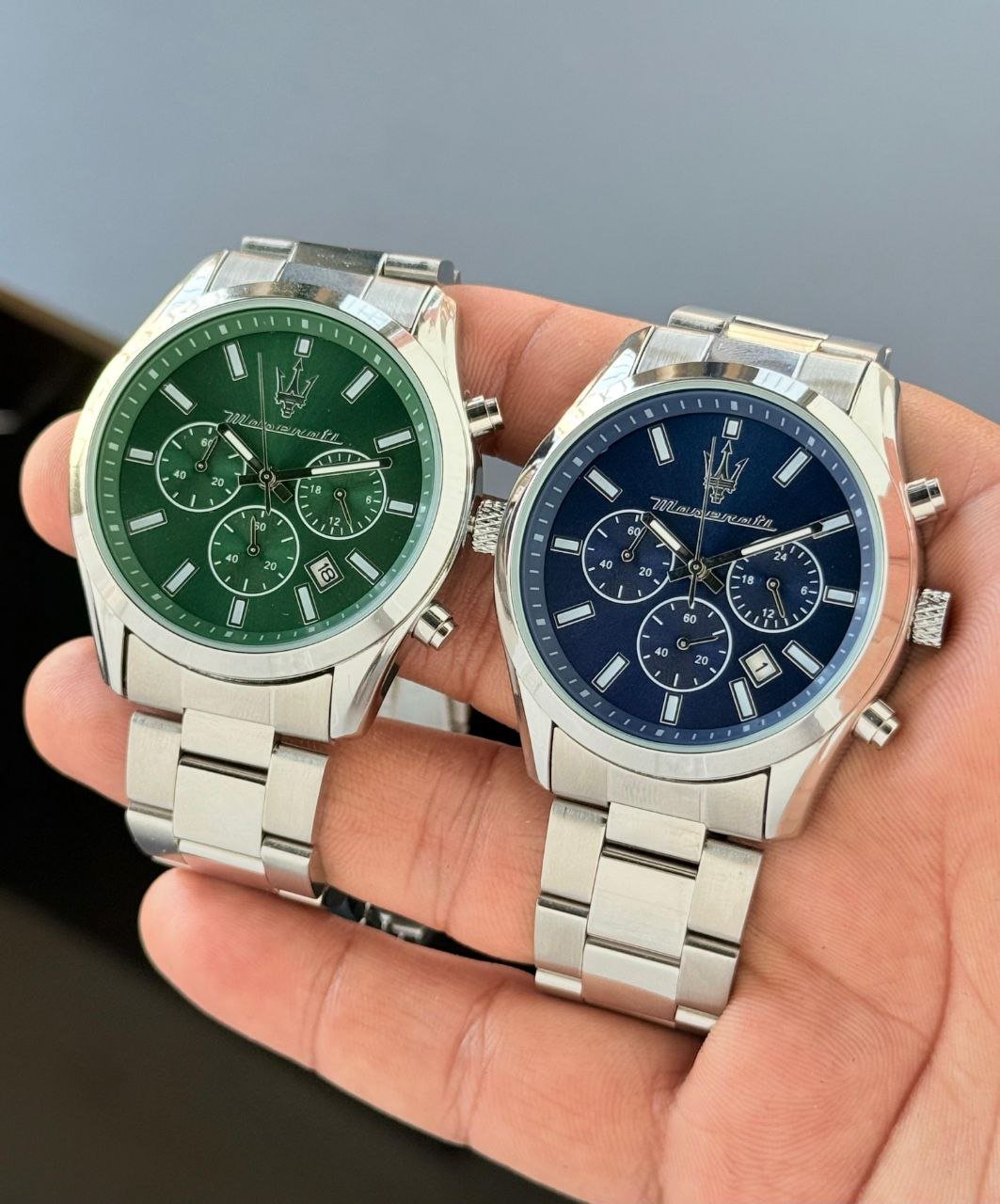 Maserati Men's Chronograph Stainless Steel Watch Gallery