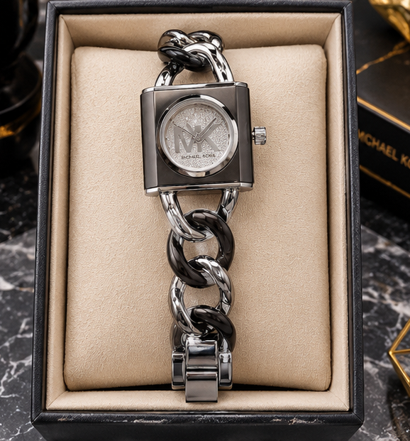 Michael Kors Padlock / Chain-Link Women's Fashion Watch Collection (Master Copy/Replica or Special Edition Variant) Gallery