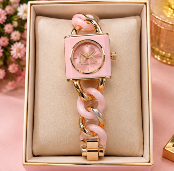 Michael Kors Padlock / Chain-Link Women's Fashion Watch Collection (Master Copy/Replica or Special Edition Variant) Gallery