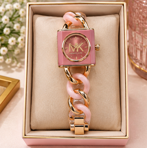 Michael Kors Padlock / Chain-Link Women's Fashion Watch Collection (Master Copy/Replica or Special Edition Variant) Gallery