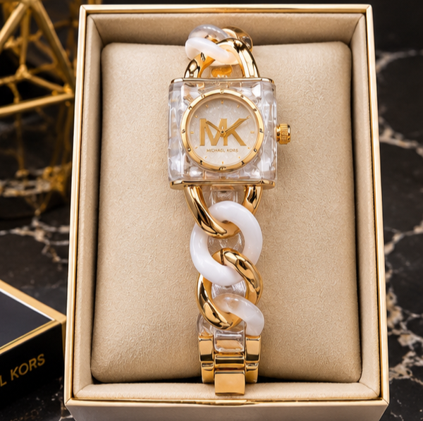 Michael Kors Padlock / Chain-Link Women's Fashion Watch Collection (Master Copy/Replica or Special Edition Variant) Gallery