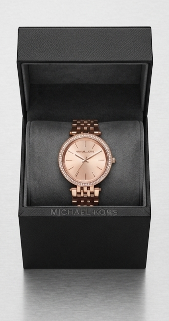 Michael Kors Pyper / Runway Pavé Crystal Bezel Women's Watch Hover