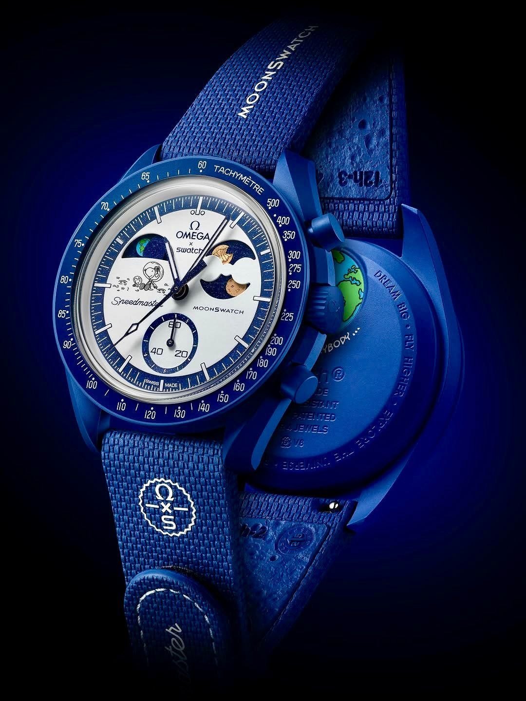 OMEGA X SWATCH Bioceramic MoonSwatch Hover