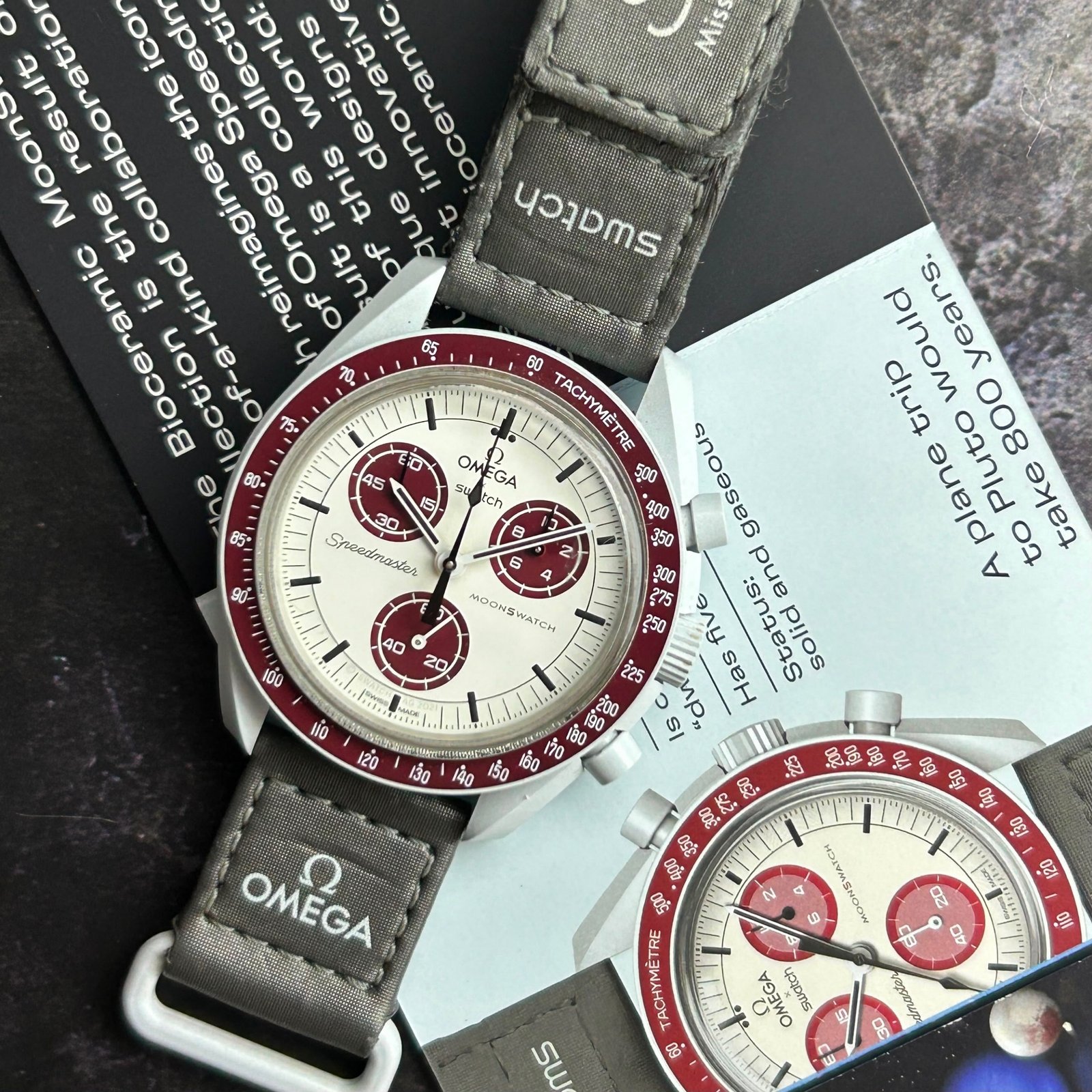 Omega x Swatch Bioceramic MoonSwatch "Mission to Pluto" Gallery
