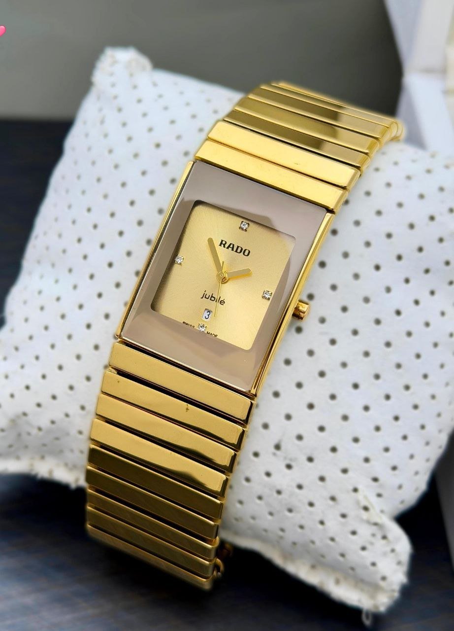 Rado Anatom Jubilé / Integral Diamond Gold-Tone Luxury Watch Hover