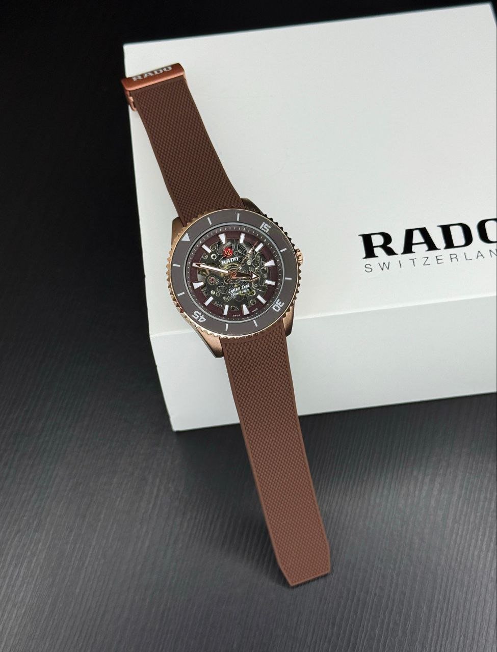 Rado Captain Cook High-Tech Ceramic Skeleton — Model Gallery