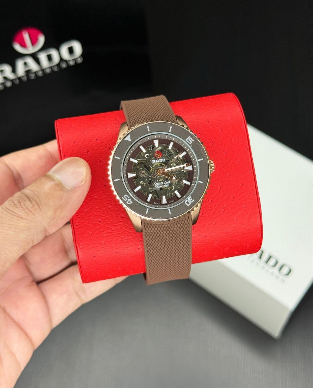 Rado Captain Cook High-Tech Ceramic Skeleton — Model Gallery
