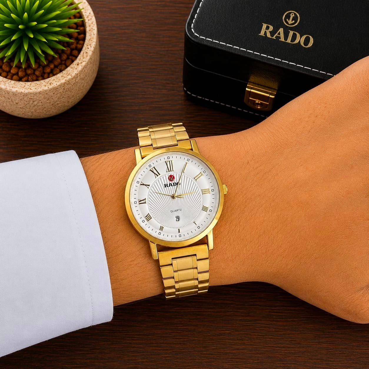 Rado Classic Roman Quartz Watch Gallery