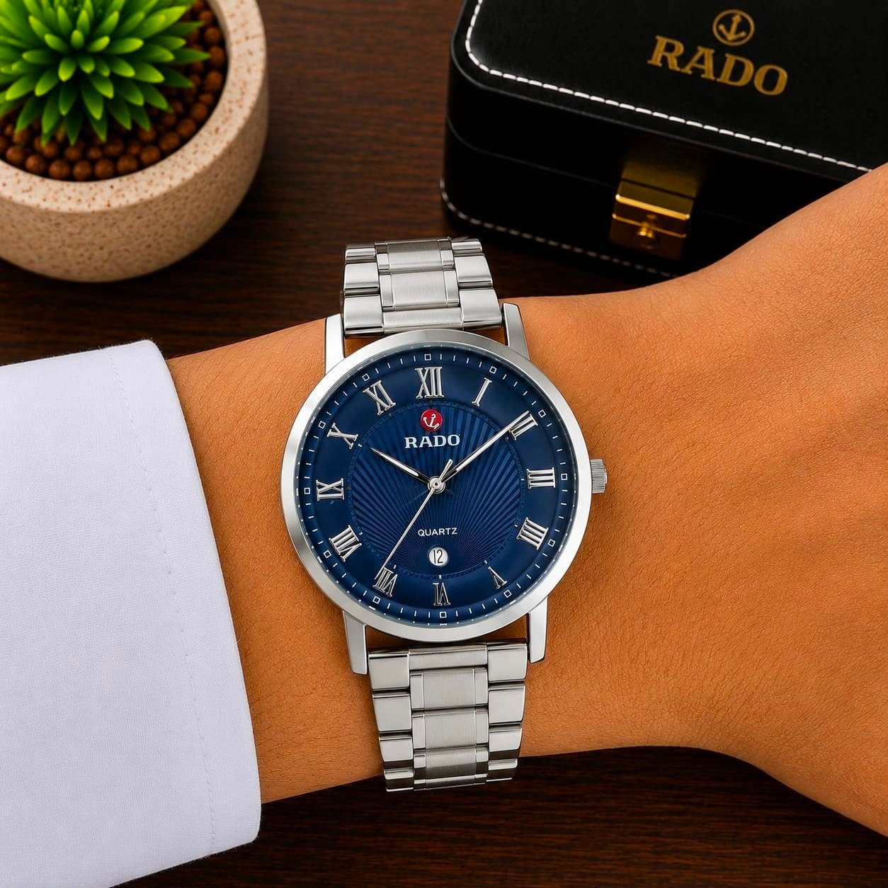 Rado Classic Roman Quartz Watch Gallery